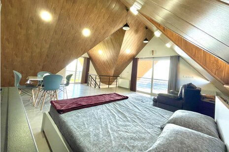 واحد دوبلکس دوخواب در طبقه دوم ویلا جنگلی گیسوم در بهشهر