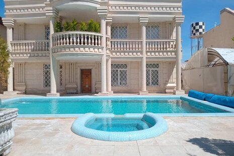 ویلا مبله دوبلکس استخردار دو خواب در کردان