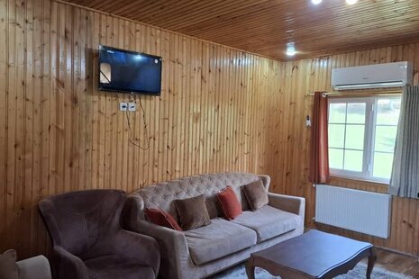 ویلا چوبی دوخواب طبقه دوم در ماسال