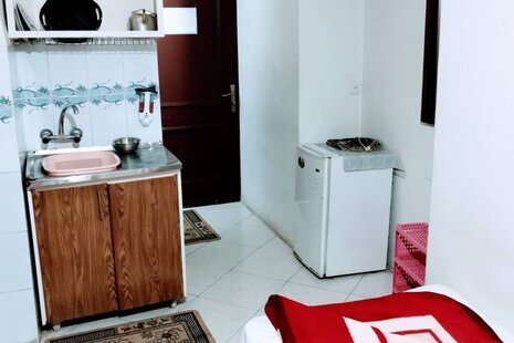 واحد تکخواب 104 در خانه مسافر مشهد