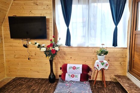 کلبه سوئیسی دوبلکس دوخواب استخردار در سوادکوه