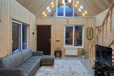 کلبه سوئیسی دوبلکس مبله آوای باران در ماسال