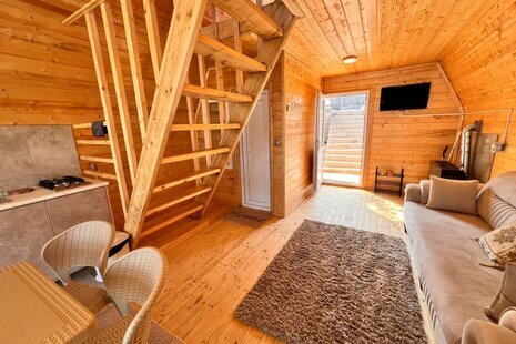 کلبه دوبلکس استخردار لمپا 3 در شیرگاه