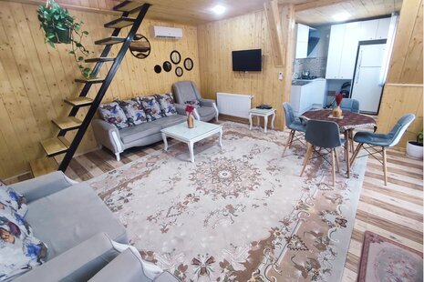 ویلا دوبلکس تکخواب سوئیسی در ماسال