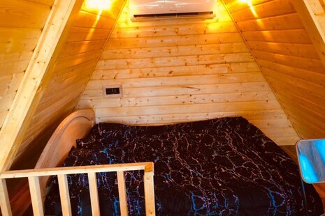 کلبه دوبلکس تکخواب رز در رامسر