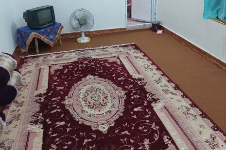 اتاق یاس در اقامتگاه بومگردی دشتی بوشهر