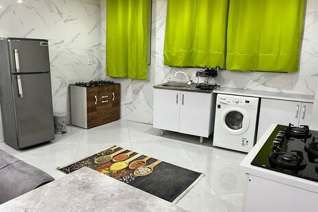 آپارتمان مبله دوخواب 4 در شهر زیبا