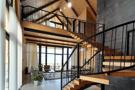 کلبه سوئیسی جکوزی دار دوخواب تی ته 2 در چالوس