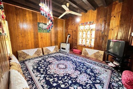 کلبه سنتی تکخواب آریا در شیرگاه