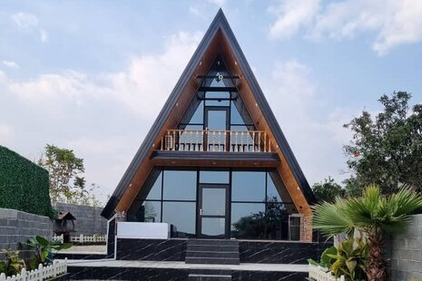 کلبه سوئیسی مبله دوخواب اشکان 3 در رامسر