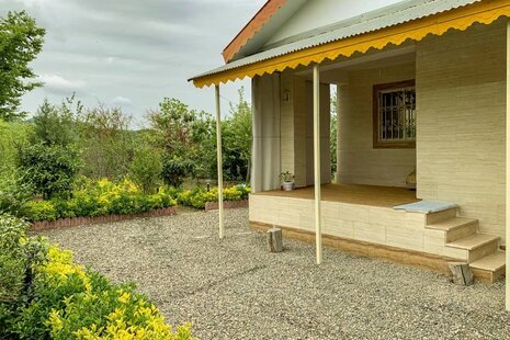 ویلا باغ مبله دوخواب طبیعت در رشت