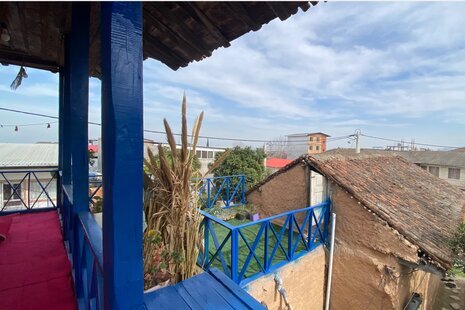 اتاق اشکانیان در اقامتگاه بومگردی گلوگاه