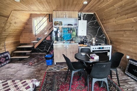 کلبه سوئیسی دوبلکس مبله تکخواب ویستان در بره سر