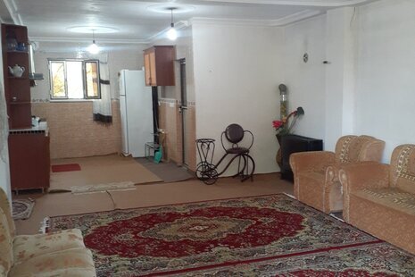 واحد مبله دوخواب در طبقه همکف ویلا فرزاد در تالش