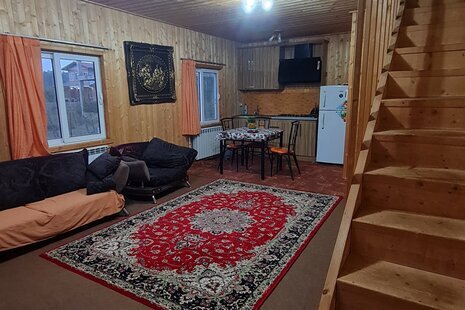 کلبه دوبلکس چوبی دوخواب در ماسال