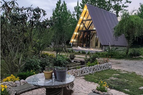 کلبه سوئیسی دوبلکس تکخواب در سیاهکل