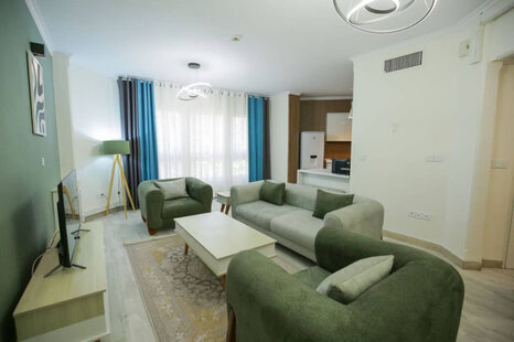 آپارتمان مبله دوخواب دل آرای 2 در خیابان میرزای شیرازی