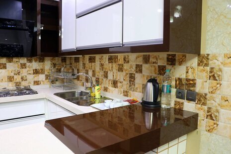 واحد 304 تکخواب لاولی روم (با صبحانه) در هتل آپارتمان اصفهان