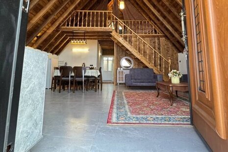 کلبه سوئیسی دوبلکس استخردار می جان در شیرود