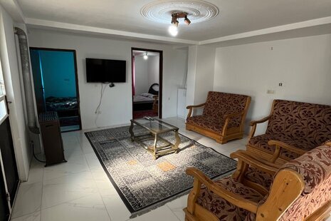 واحد مبله دوخواب در طبقه همکف ویلای رامسر