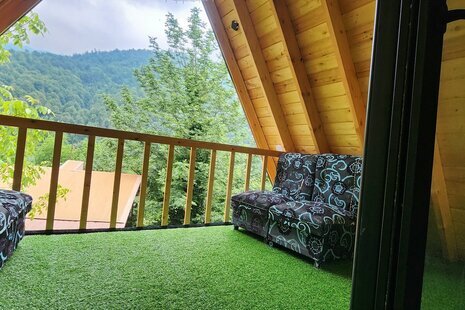کلبه سوئیسی دوبلکس مبله دوخواب در ماسال