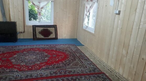 کلبه چوبی در روستای خوروم ماسال