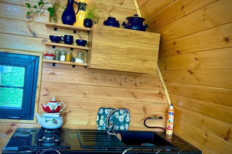 کلبه سوئیسی تک خواب رویایی اَبرا در لنگرود