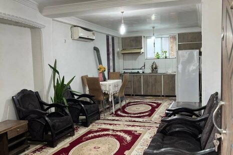 آپارتمان مبله دوخواب ساحل آرام در ساری