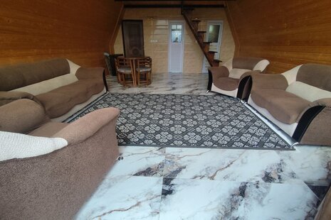 کلبه سوئیسی دوبلکس تکخواب جکوزی دار در شیرگاه