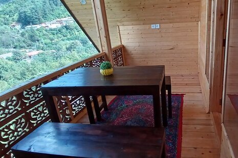 کلبه دوبلکس تکخواب خشی در بابل