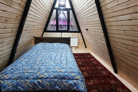 کلبه سوئیسی دوبلکس مبله تکخواب در رودبار