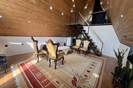 کلبه سوئیسی دوبلکس مبله دوخواب موناکو 3 در چمستان