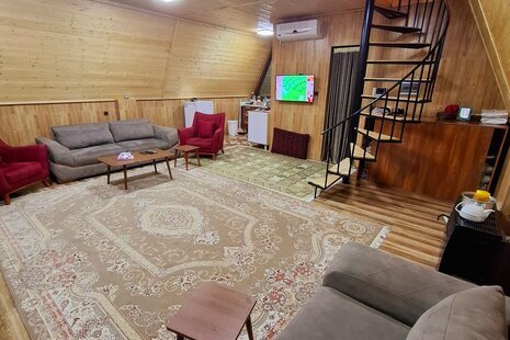 کلبه سوئیسی آرامش در سوادکوه