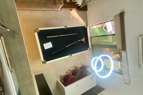 ویلا 2 خواب بیلیارد،جکوزی دار vip در کیش