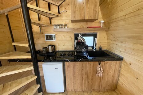 کلبه سوئیسی دوبلکس تک خواب در دیلمان