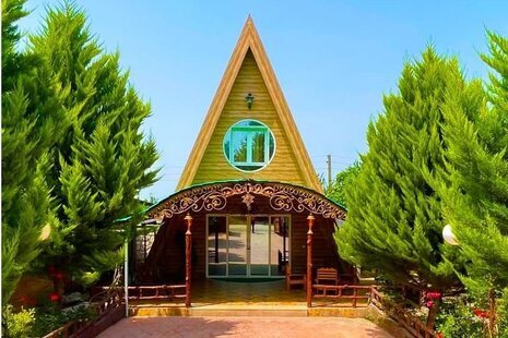 کلبه تکخواب استخردار جبلی در قائم شهر