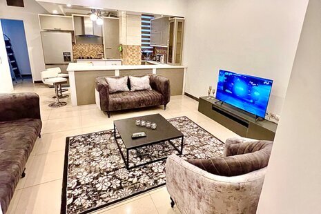 آپارتمان مبله دو خواب لوکس در سعادت آباد