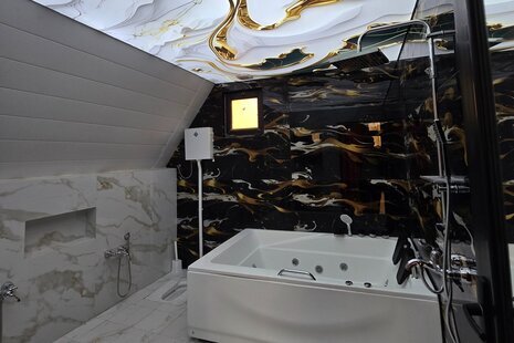 کلبه سوئیسی جکوزی دار دوخواب آراد در چالوس