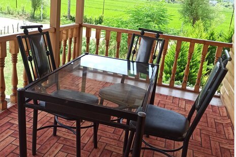 واحد مبله دوخواب در طبقه دوم ویلا ماسال