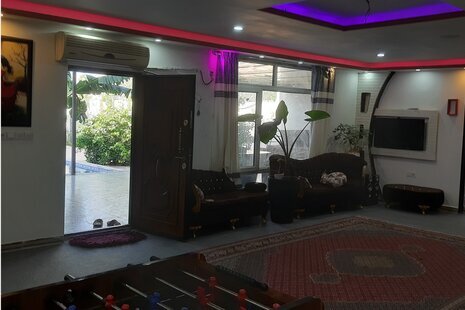 باغ ویلا استخردار دوخواب مبله سنوبر در دزفول