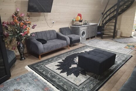 کلبه سوئیسی دوبلکس دوخواب جکوزی دار ساسان در چالوس