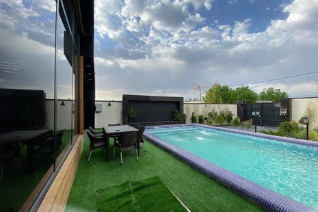 ویلا دو خواب مبله استخردار در کردان