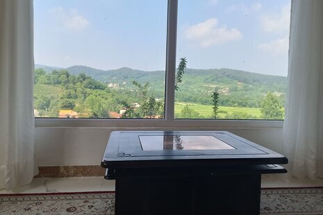 واحد دو خواب مبله در طبقه اول ویلا توشی در سیاهکل