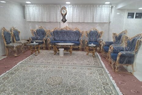 واحد مبله تکخواب در طبقه زیرهمکف ویلا تفت