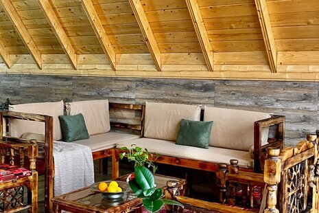 کلبه سوئیسی دوبلکس تکخواب در نشتارود