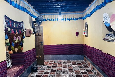 اتاق جالبوت در اقامتگاه بومگردی کنگان