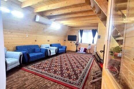 کلبه سوئیسی دوبلکس دوخواب استخردار در سوادکوه