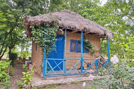 اتاق سنتی 10 متری کاهگلی در اقامتگاه بومگردی شفت