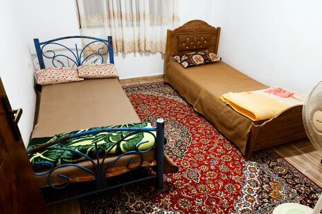 واحد دو خواب مبله در باغ ویلا در بندر انزلی