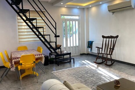 ویلا دوبلکس مبله دو خواب ساحلی سفید در بندر انزلی